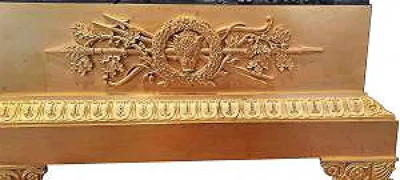 Gilded bronze pendulum clock with Diana the Huntress, 19th century 2