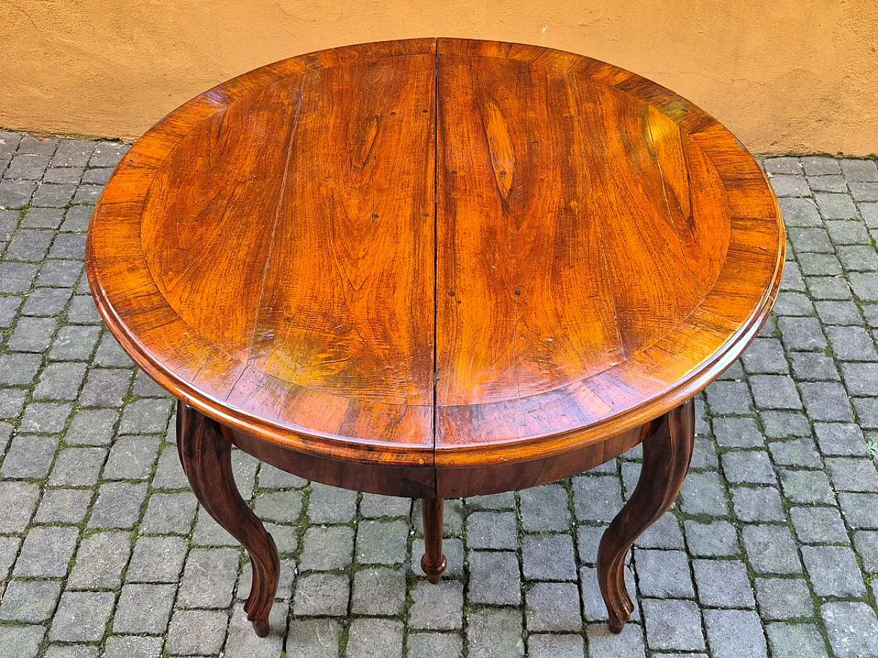 Tavolo allungabile in noce, '800 5