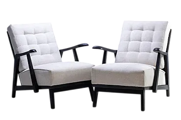 Coppia di poltrone Art Déco di KrásnáJizba, anni '50