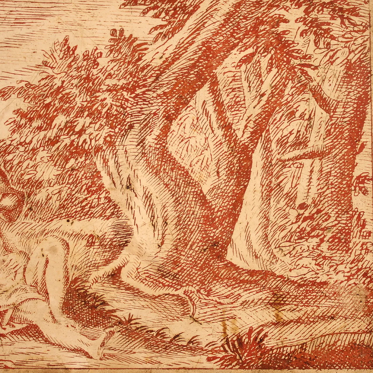 Scagliola panel on slate signed Sayter and dated, 1749 4