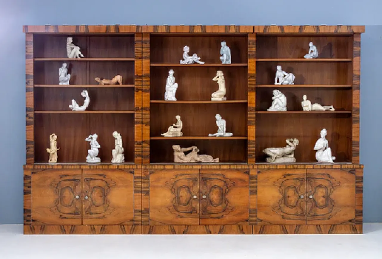 Grande libreria Art Déco, anni '30 8