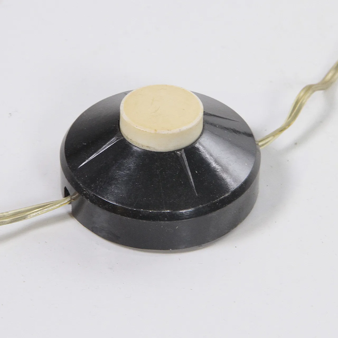 Stilnovo style opaline and brass glass floor lamp, 1950s 2