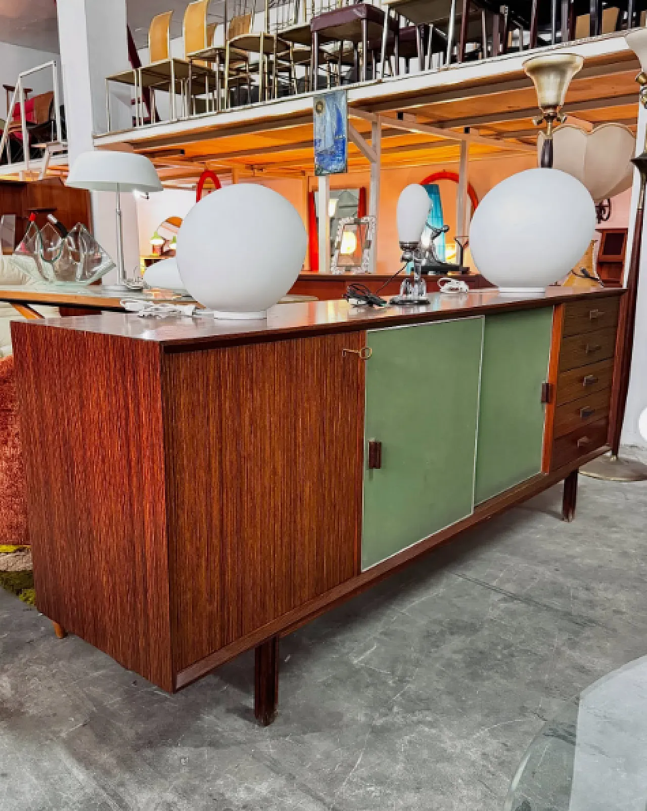 Credenza in palissandro George Coslin, anni ’60 2