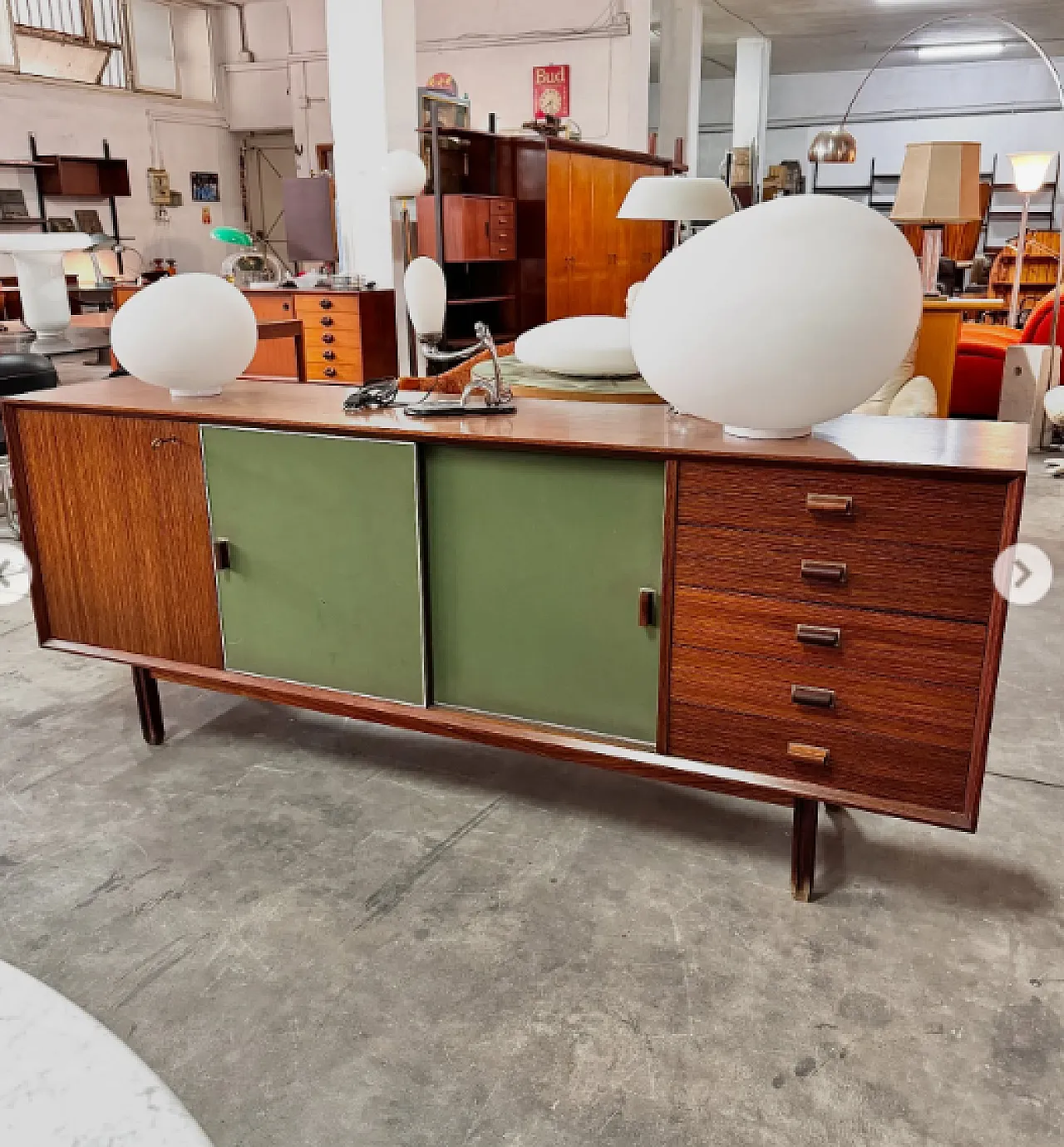 Credenza in palissandro George Coslin, anni ’60 3
