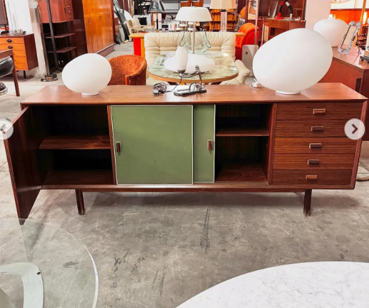 Credenza in palissandro George Coslin, anni ’60 4