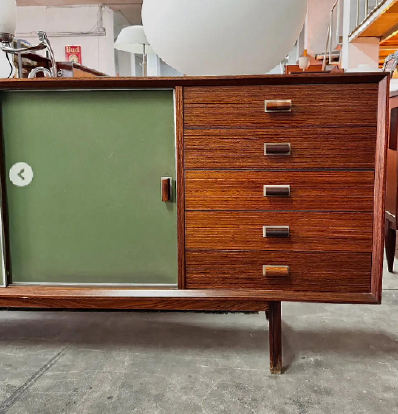 Credenza in palissandro George Coslin, anni ’60 5