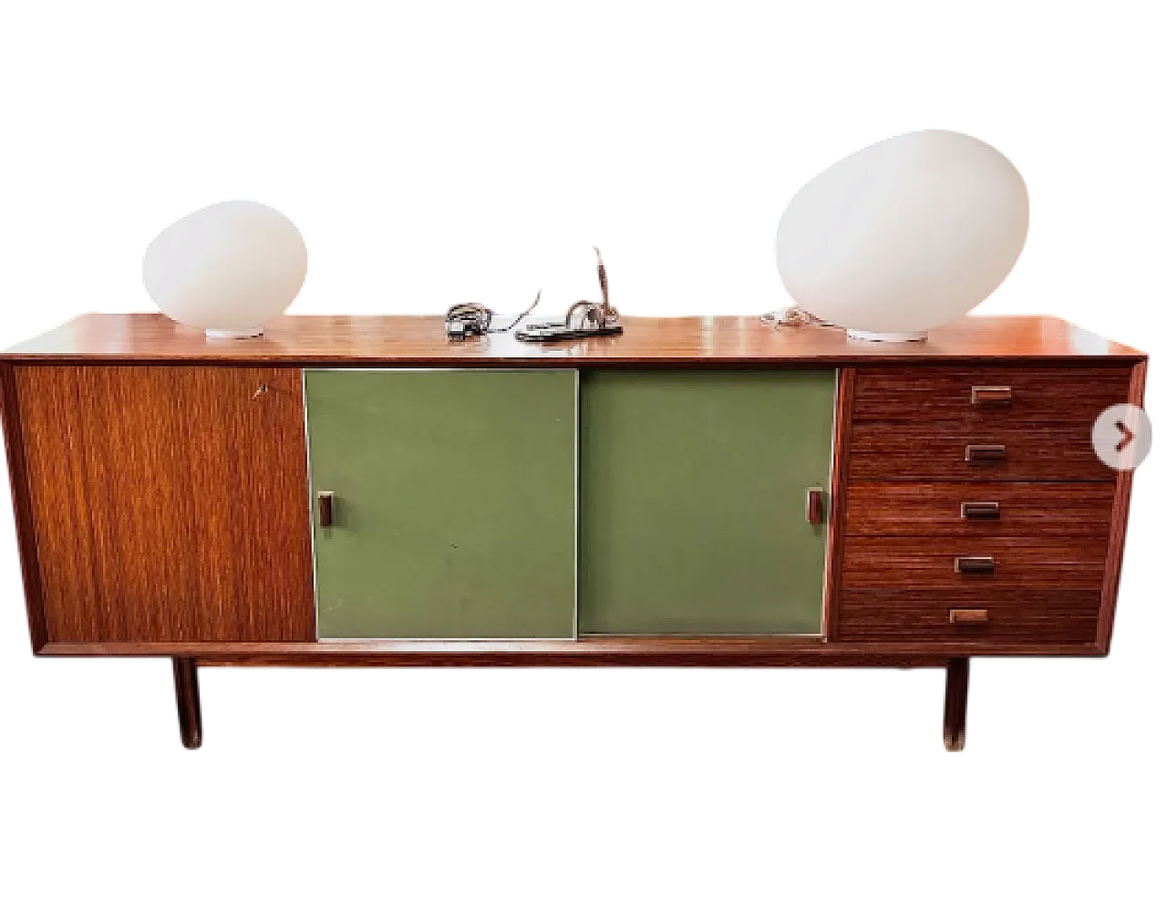 Credenza in palissandro George Coslin, anni ’60 9