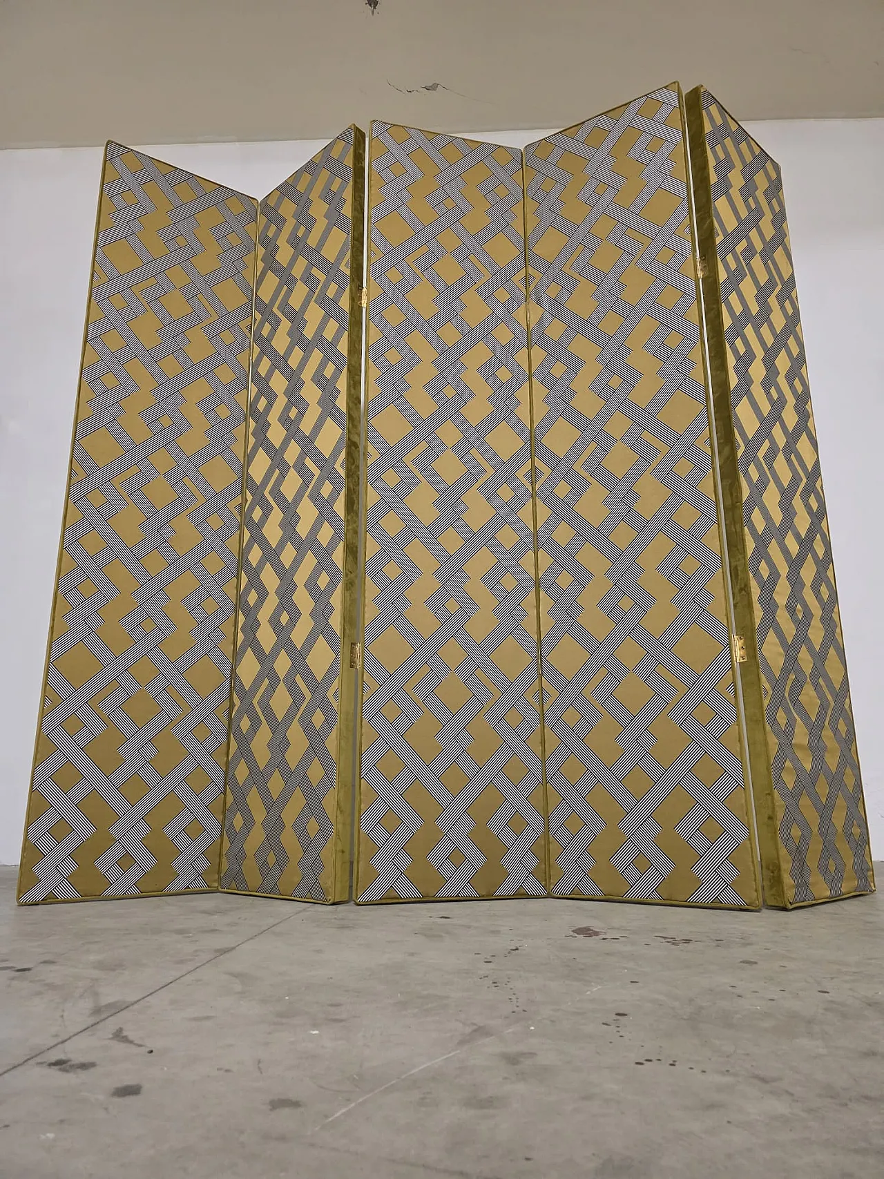 Paravento in stile Hollywood Regency, anni '70 2