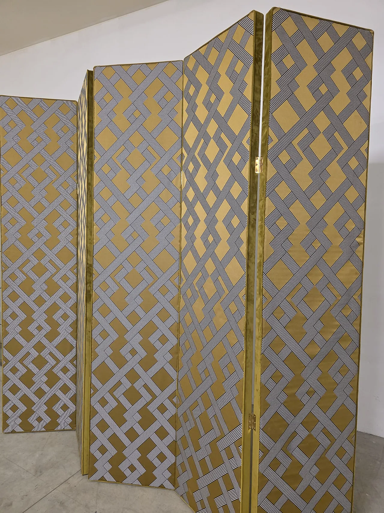 Paravento in stile Hollywood Regency, anni '70 8