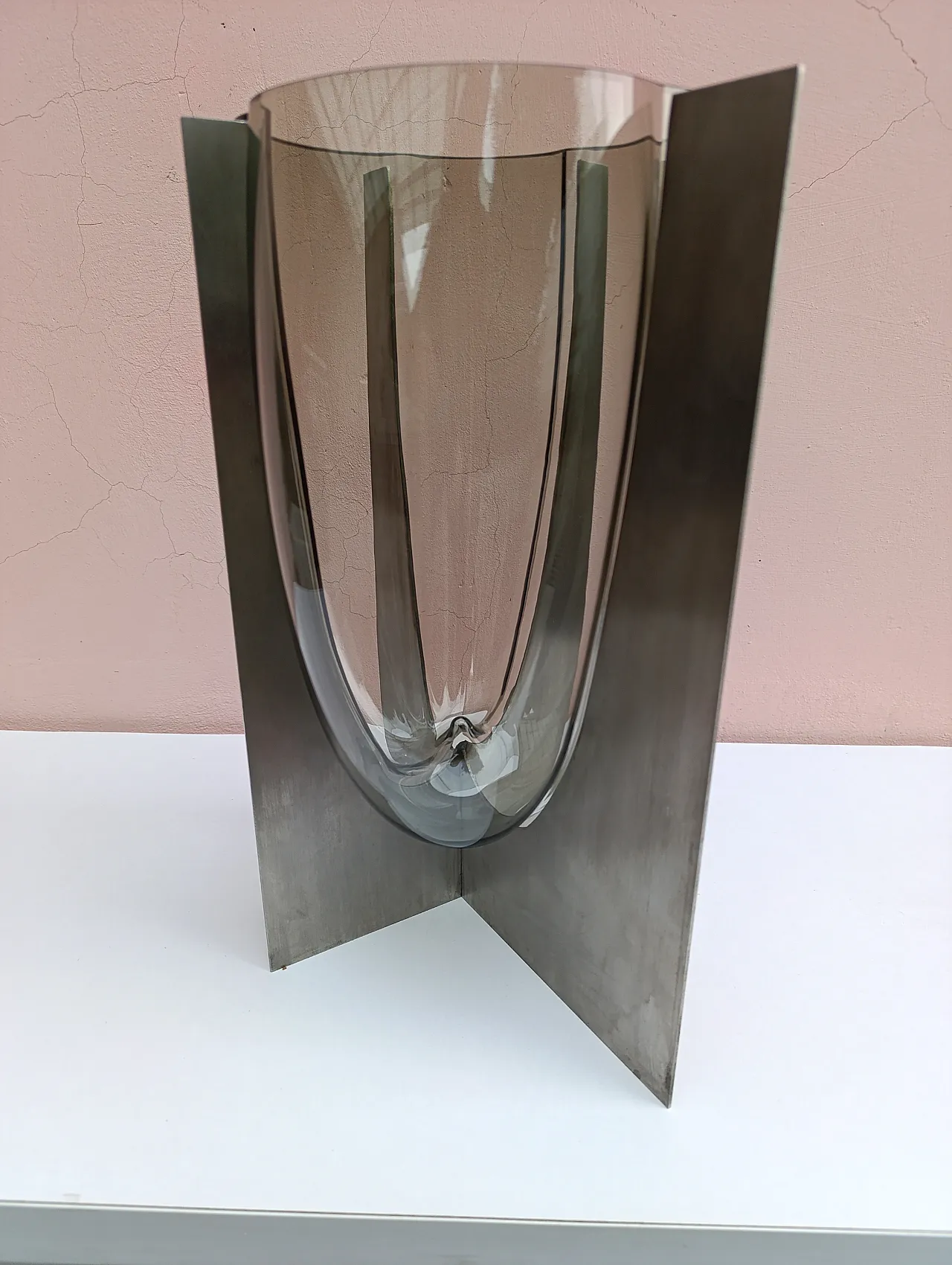 Sculpture vase by Carlo Nason, 70s 2