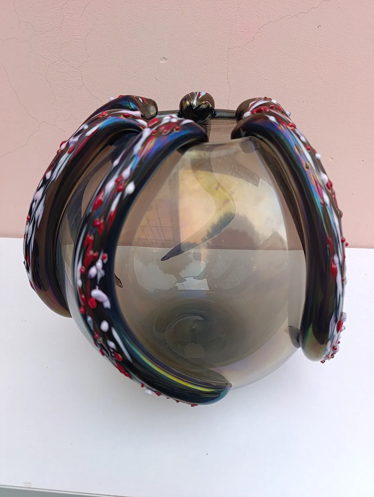 Sculpture vase Octopus by Venini, 2000s 1