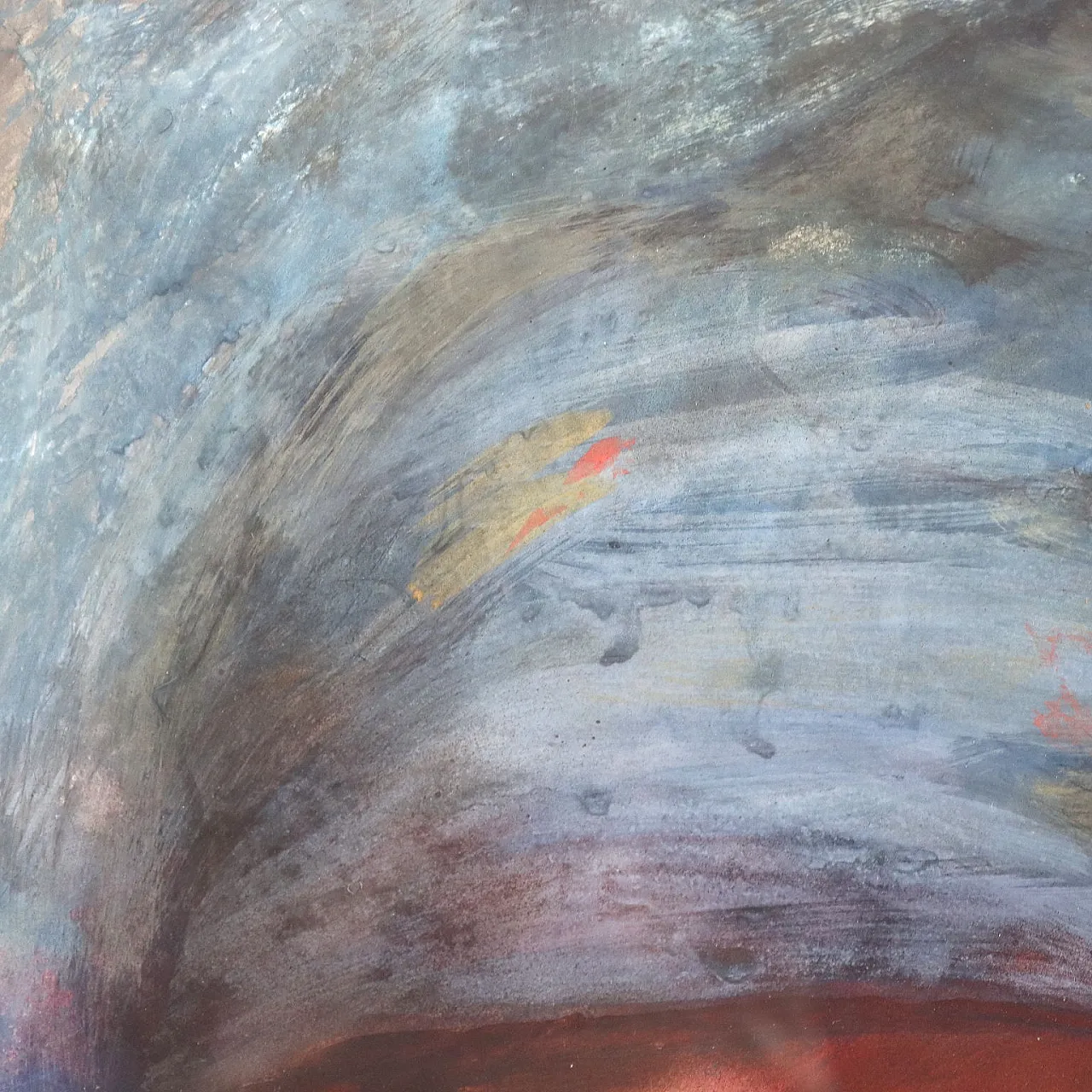 Portrait of a Woman by A.Pagnotta, tempera on paper, 20th century 6