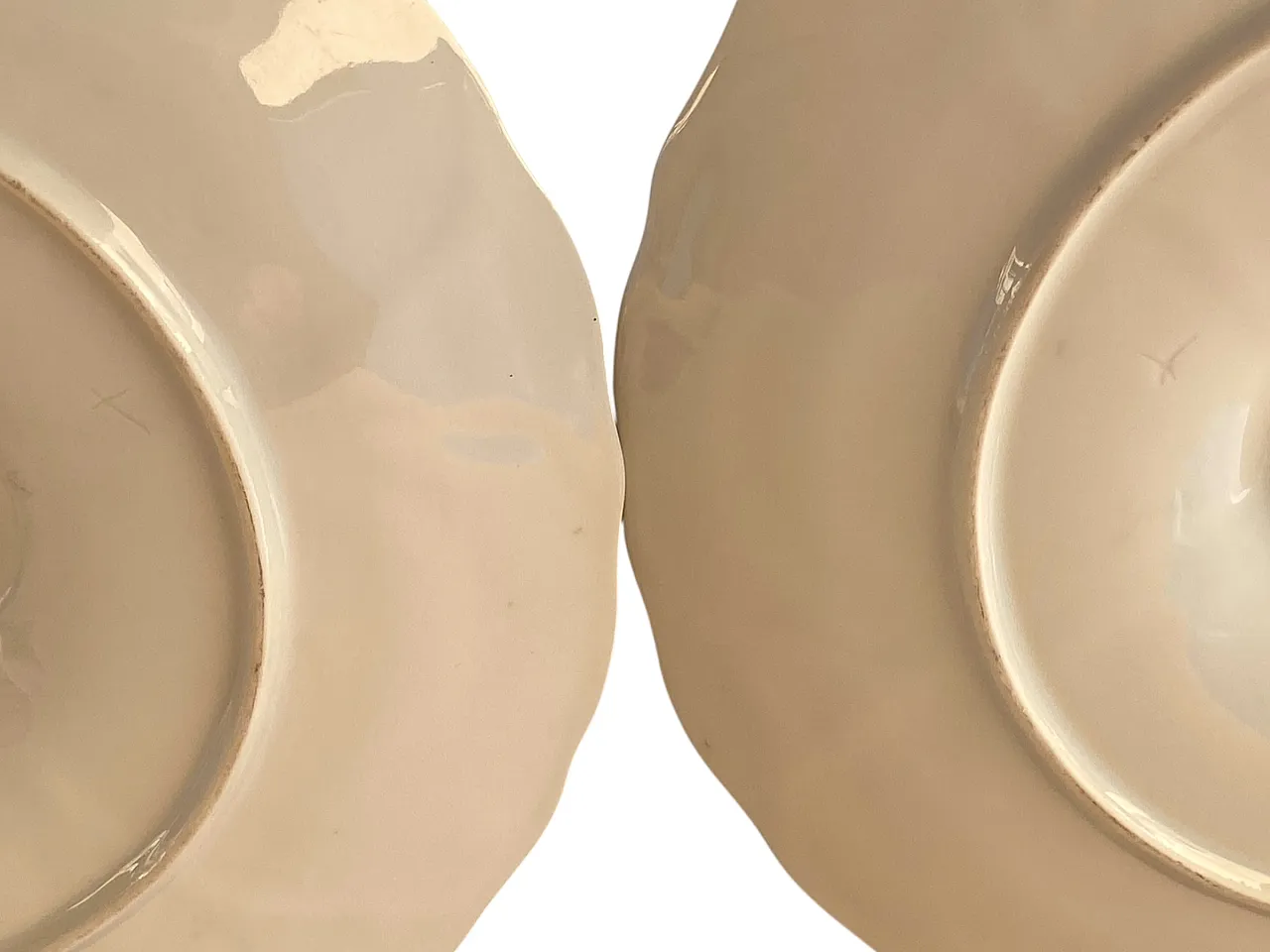 Set of 6 oyster plates, 30s 13