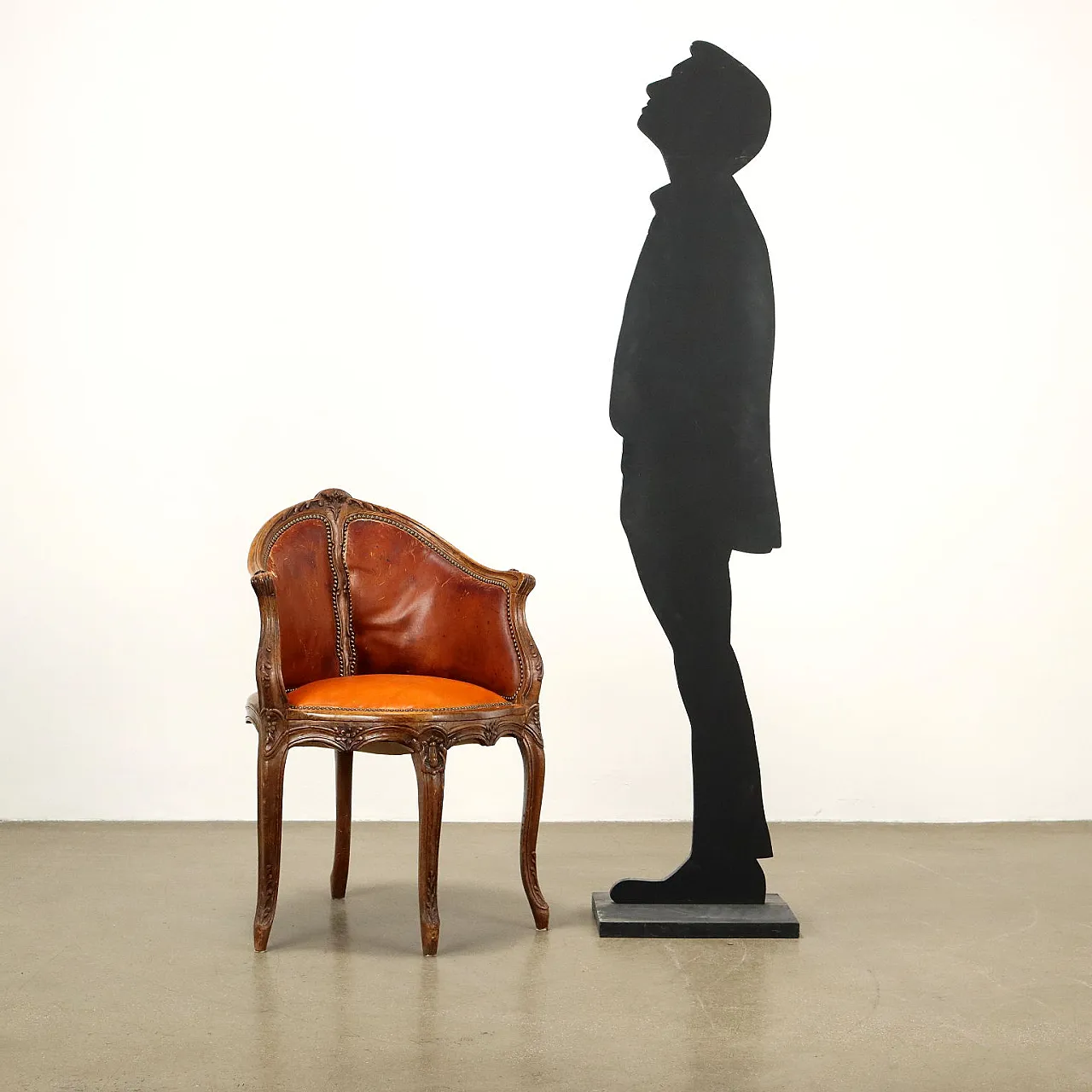 Sedia da conversazione in faggio, '700 2