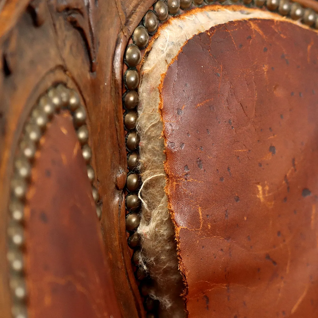 Sedia da conversazione in faggio, '700 6