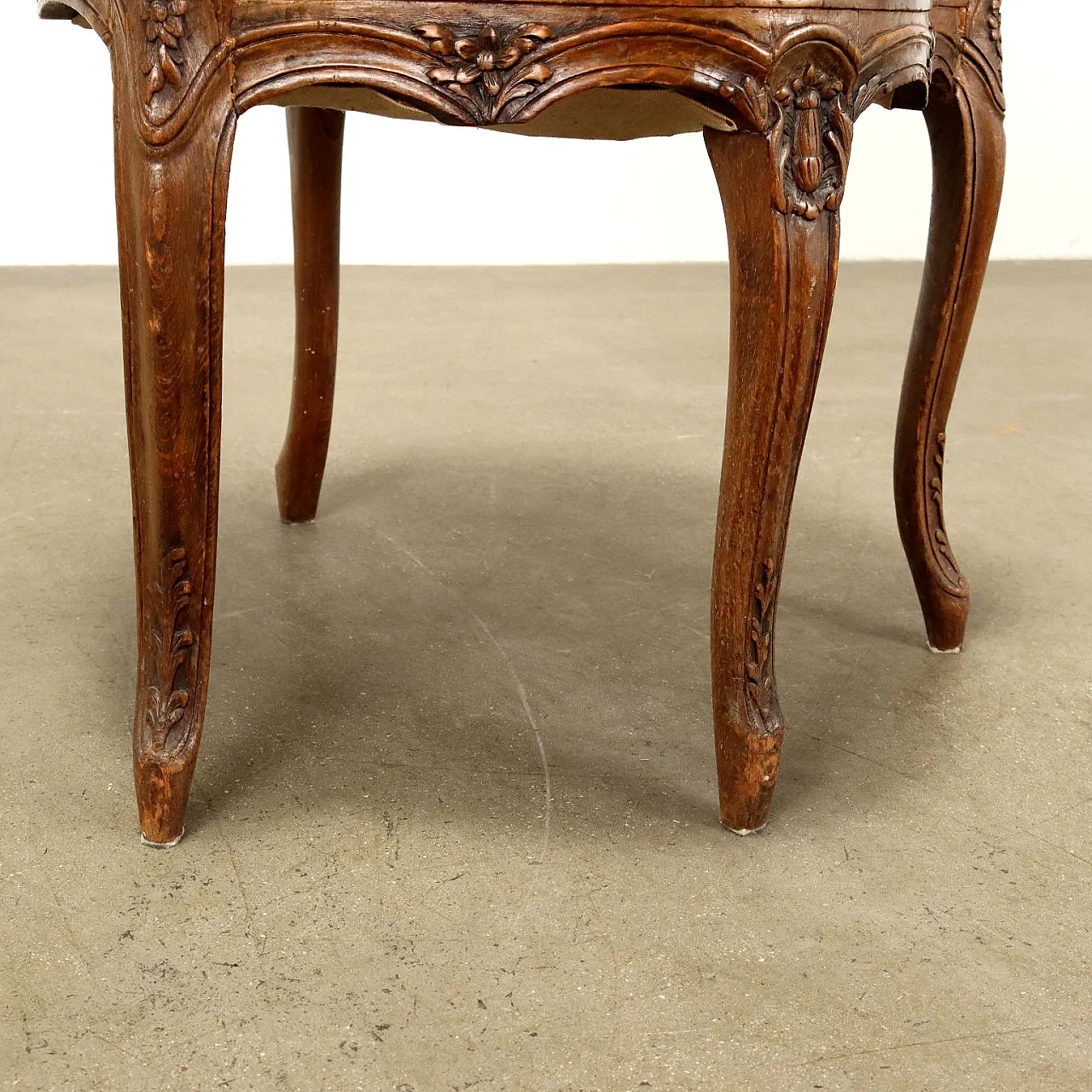 Sedia da conversazione in faggio, '700 8