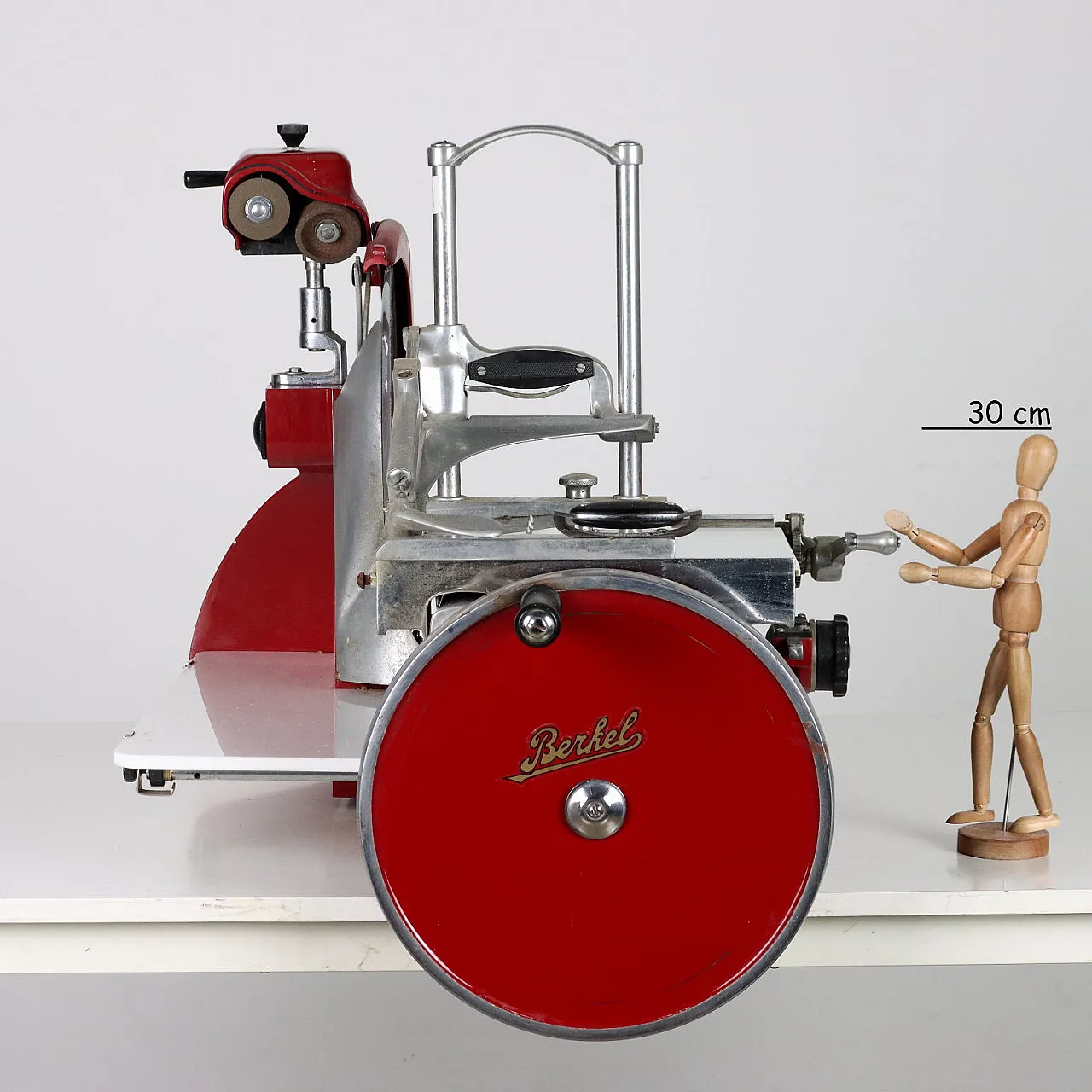 Slicer Berkel style in metal, 20th century 3