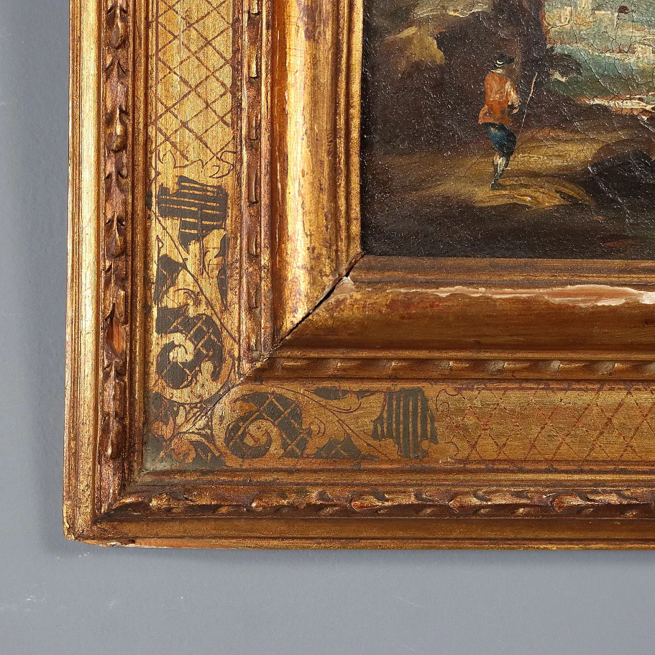 Pair of Landscapes, oil on canvas, 18th century 8