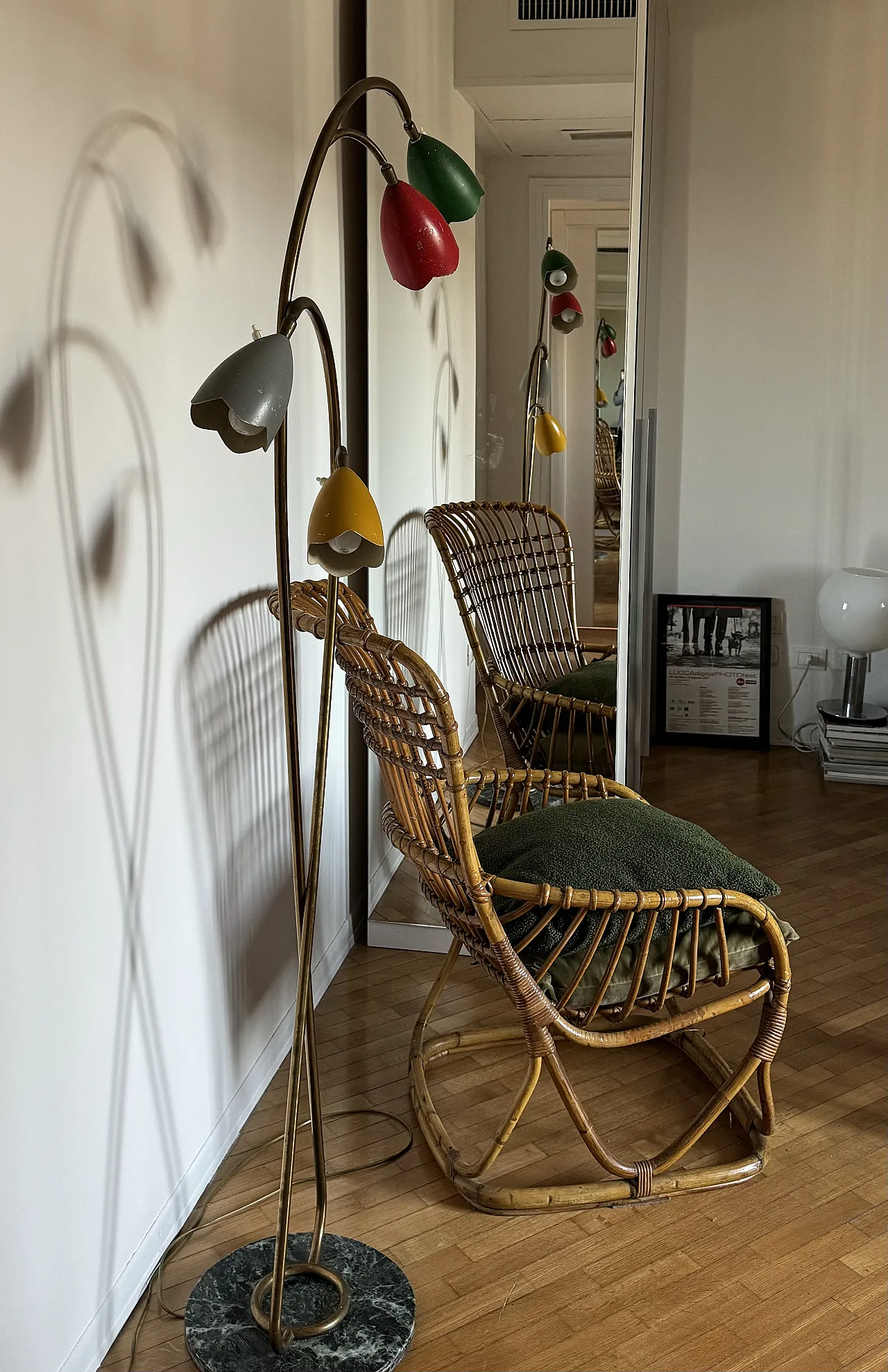 Lampada da terra di Biancardi e Jordan, 1950 4