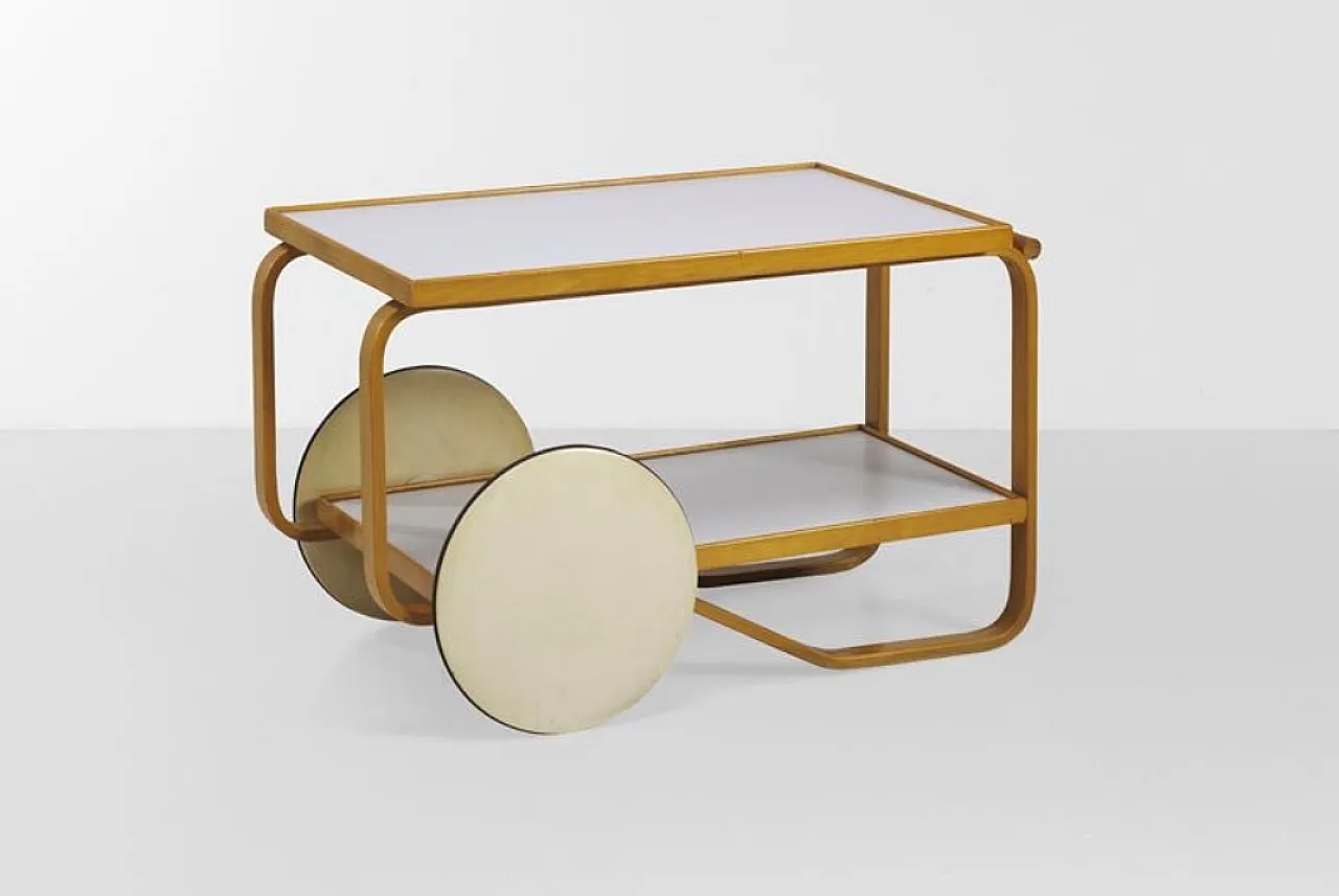 Carrello design Alvar Aalto, anni '60 2