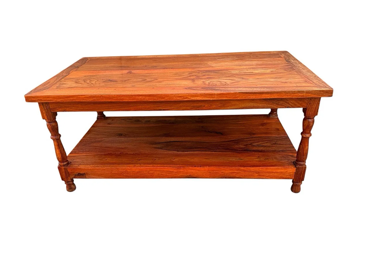 Tavolino in teak da salotto, anni '90 1