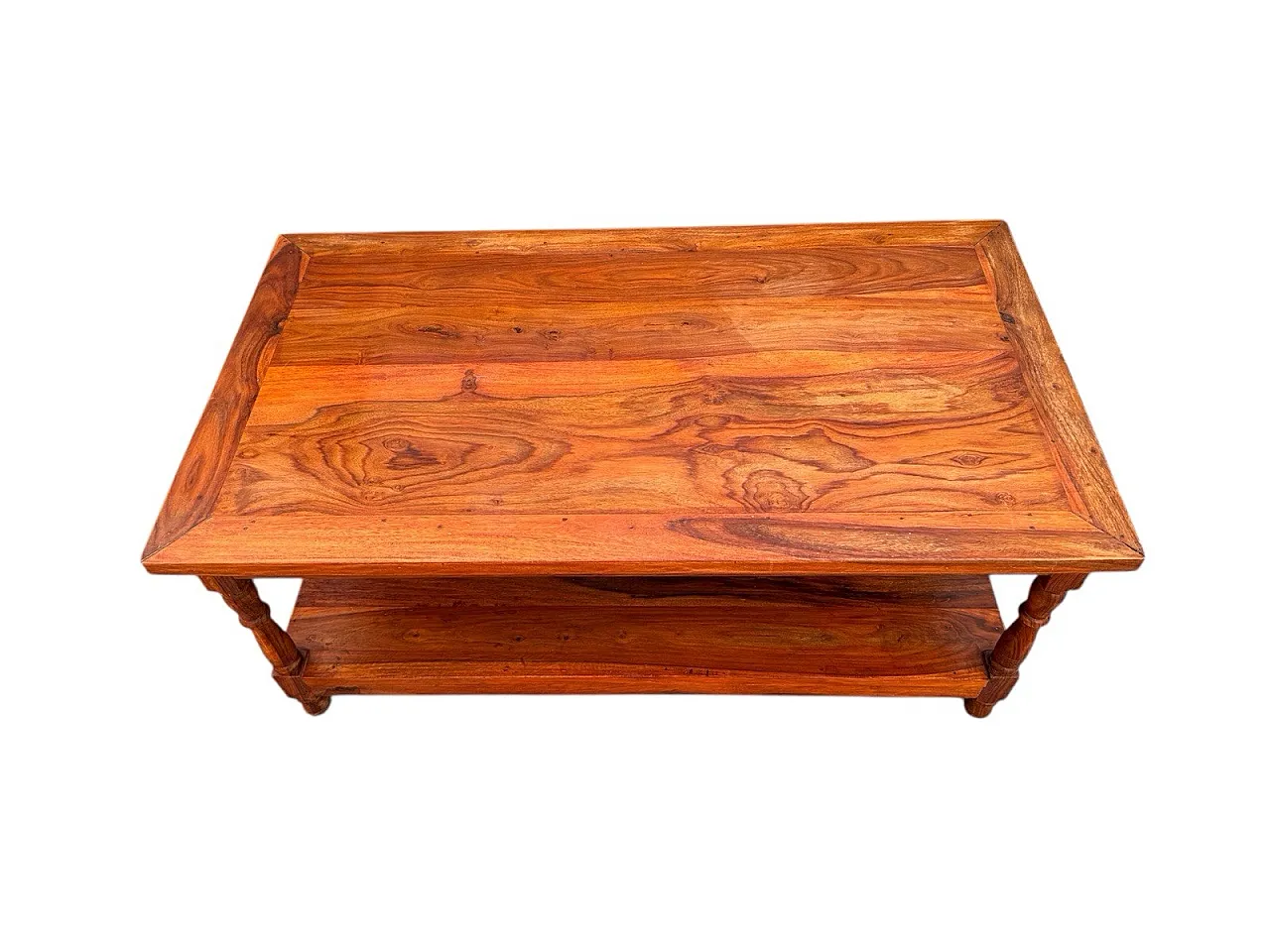 Tavolino in teak da salotto, anni '90 2