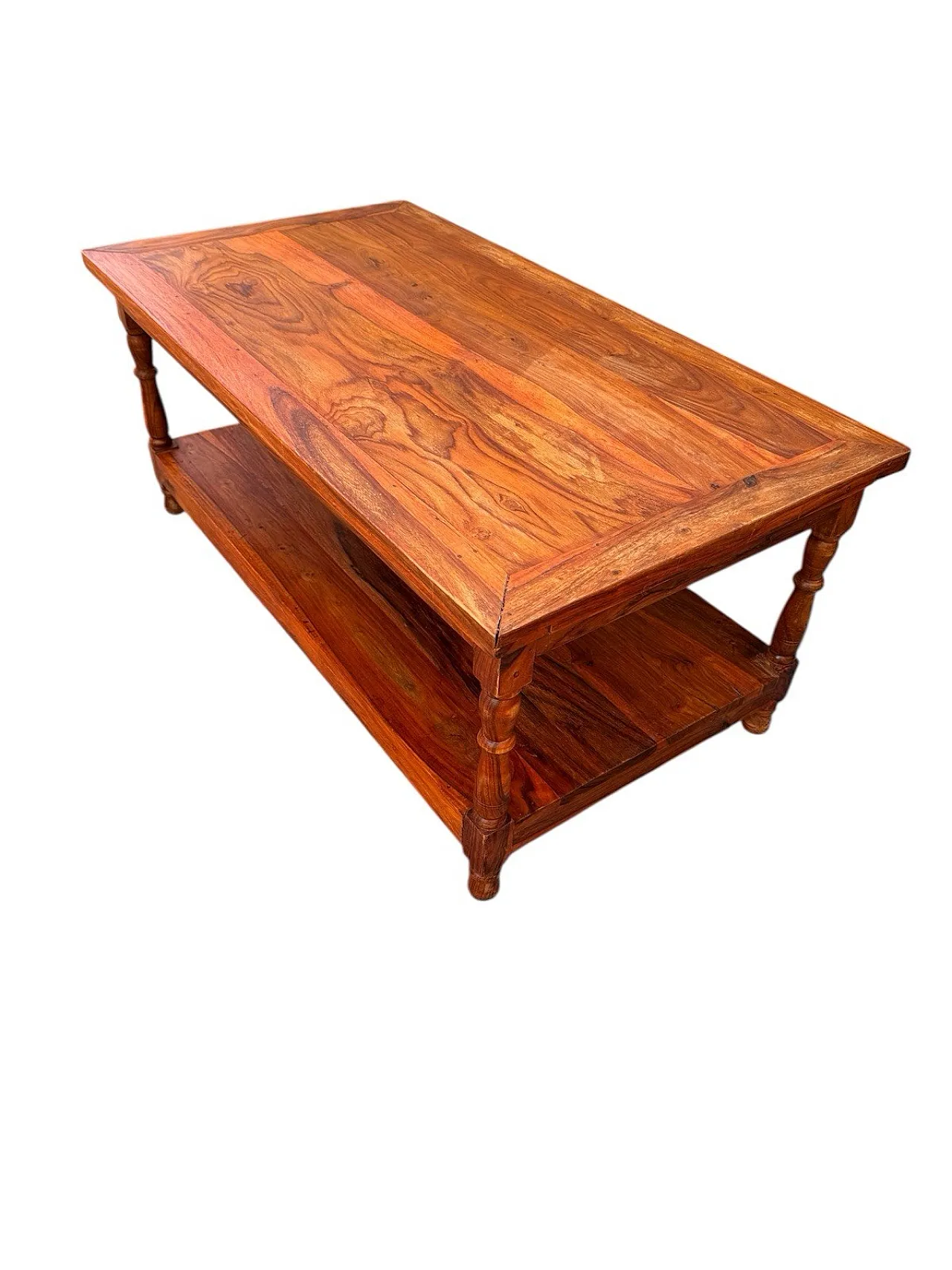 Tavolino in teak da salotto, anni '90 3