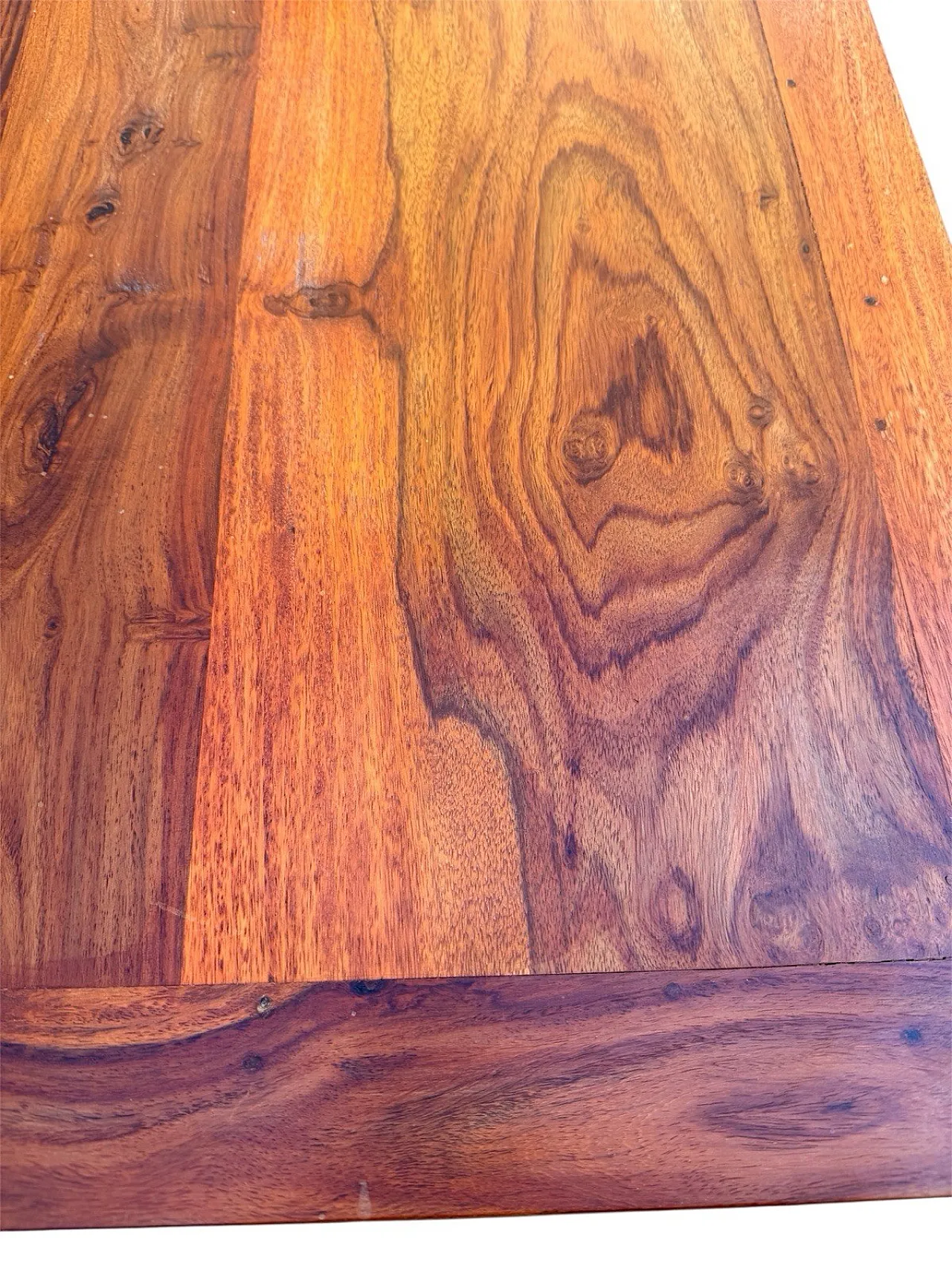 Tavolino in teak da salotto, anni '90 12