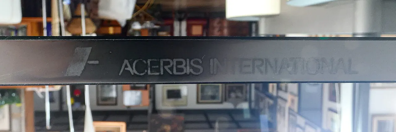 Serenissimo table by Lella & Massimo Vignelli for Acerbis, 1980s 1