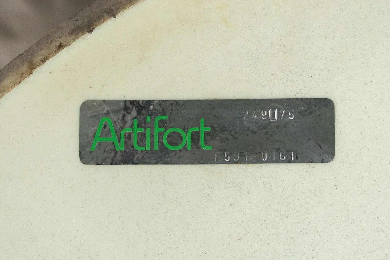 Artifort F591 swivel armchair by Geoffrey D. Harcourt, 1960s 3