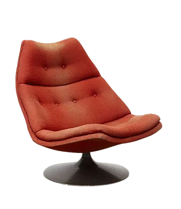 Artifort F591 swivel armchair by Geoffrey D. Harcourt, 1960s