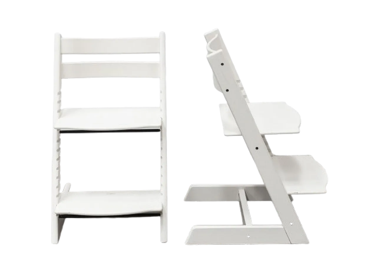 Pair of Tripp Trapp chairs by Peter Opsvik for Stokke, 20th century 17