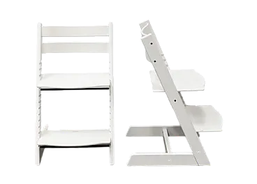 Pair of Tripp Trapp chairs by Peter Opsvik for Stokke, 20th century