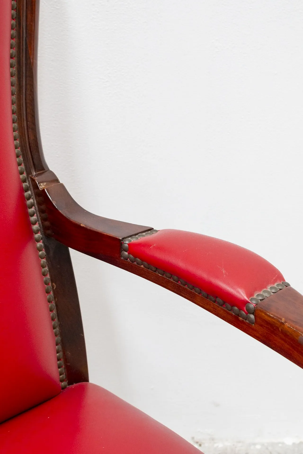 Louis-Philippe style beech wood armchair, 19th century 5