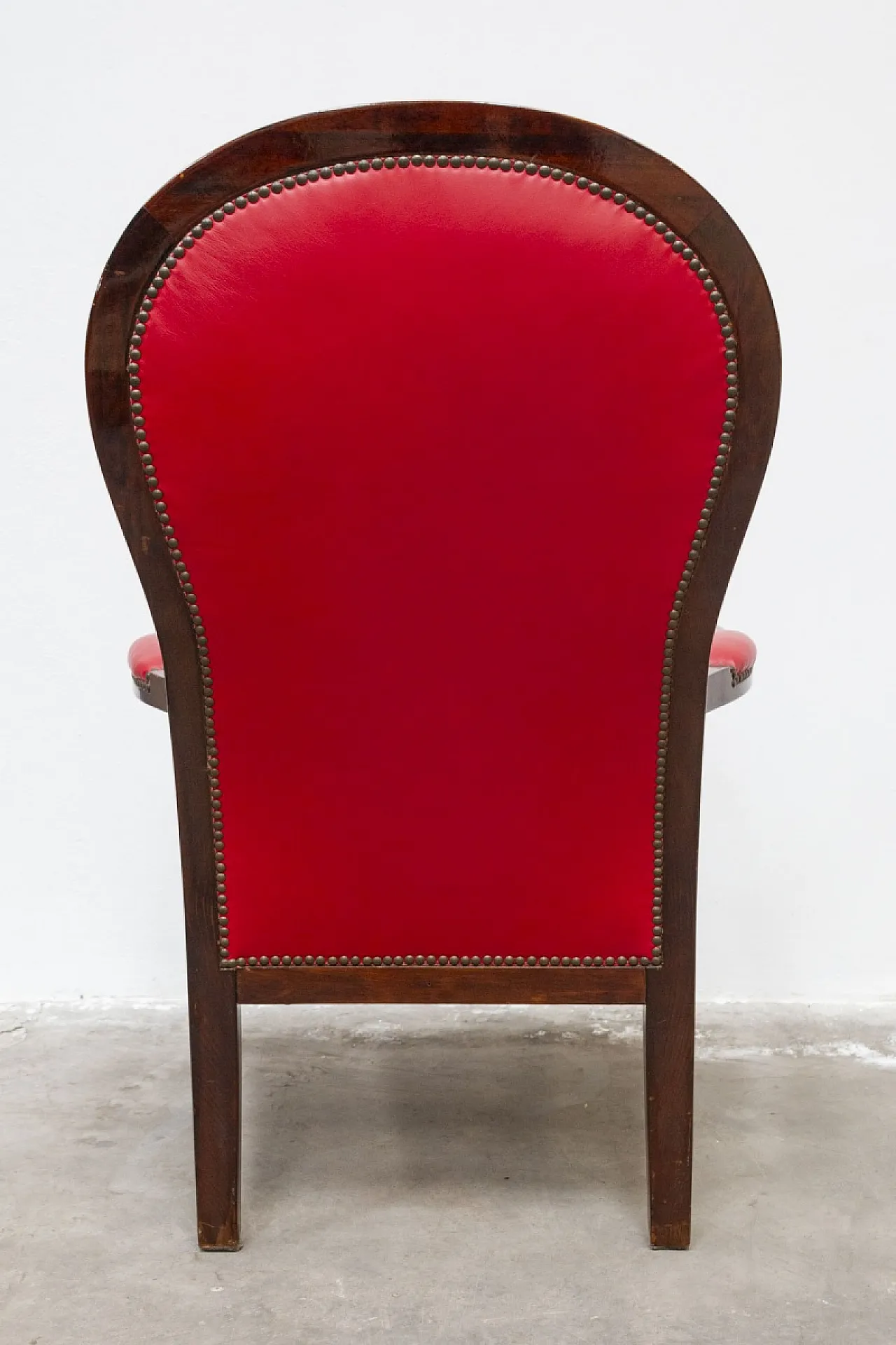 Louis-Philippe style beech wood armchair, 19th century 7