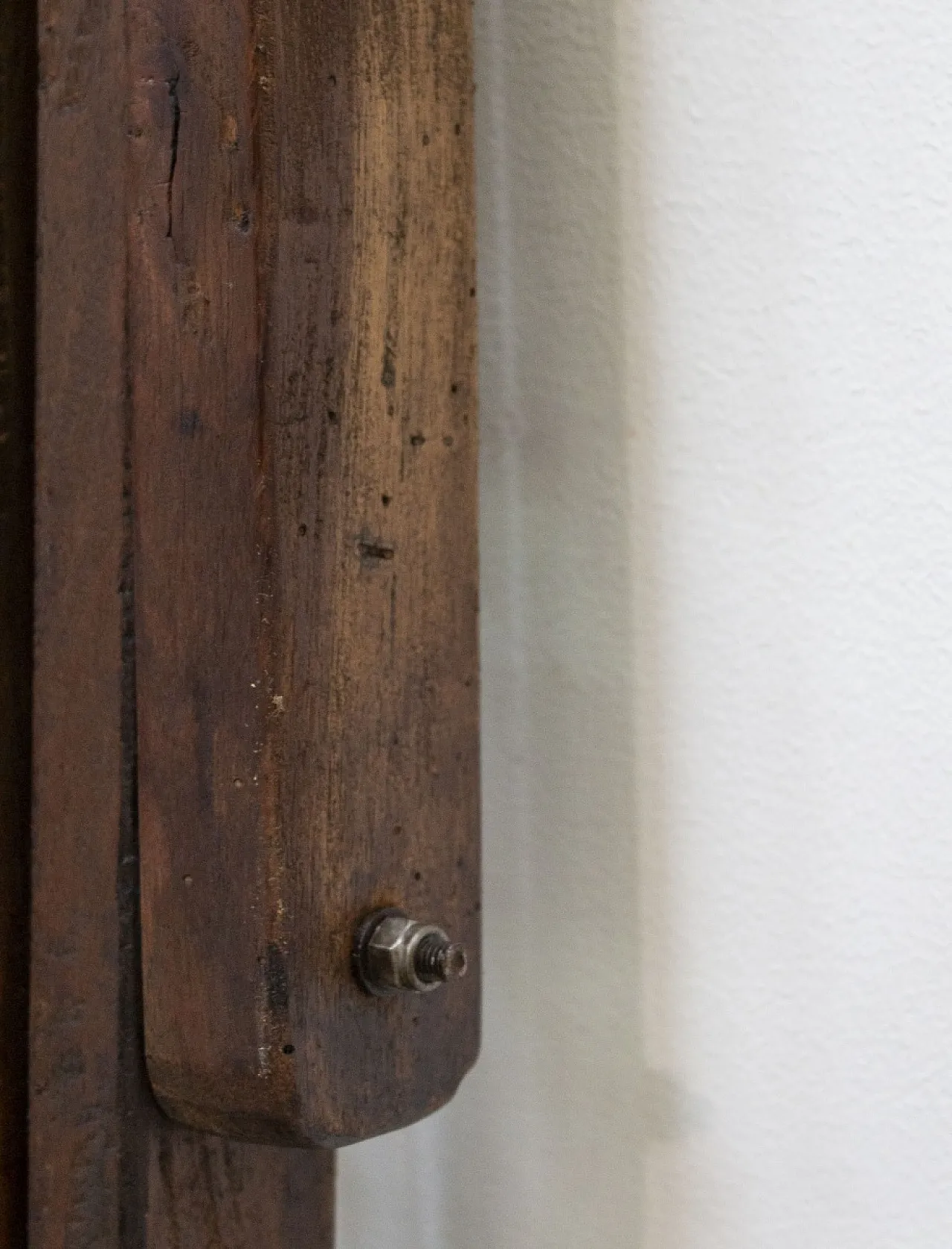 Colonial teak wood and iron deck chair, 20th century 3