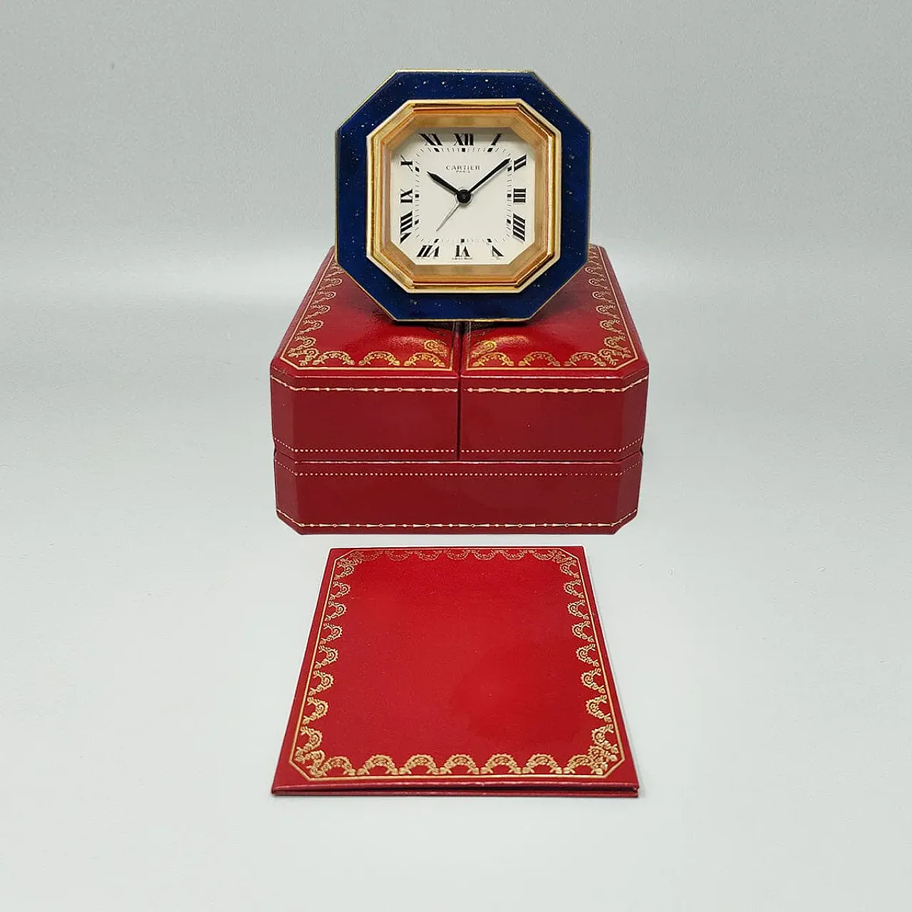Cartier alarm clock pendulette, 1980s 1