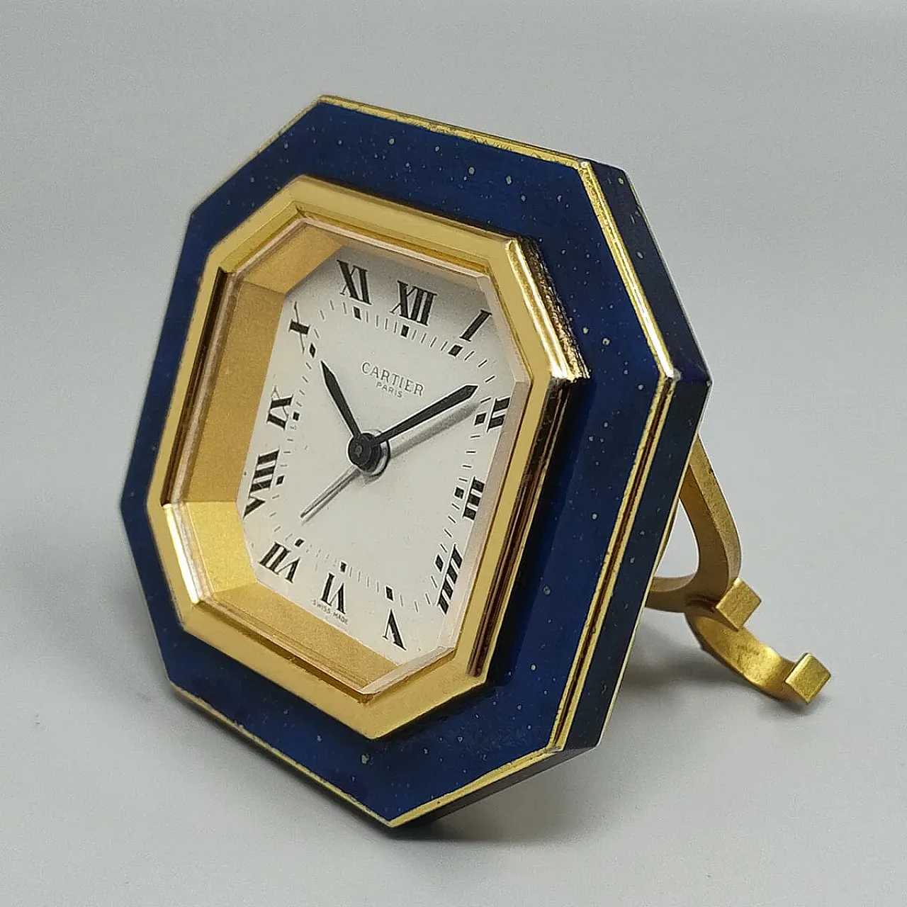 Cartier alarm clock pendulette, 1980s 7