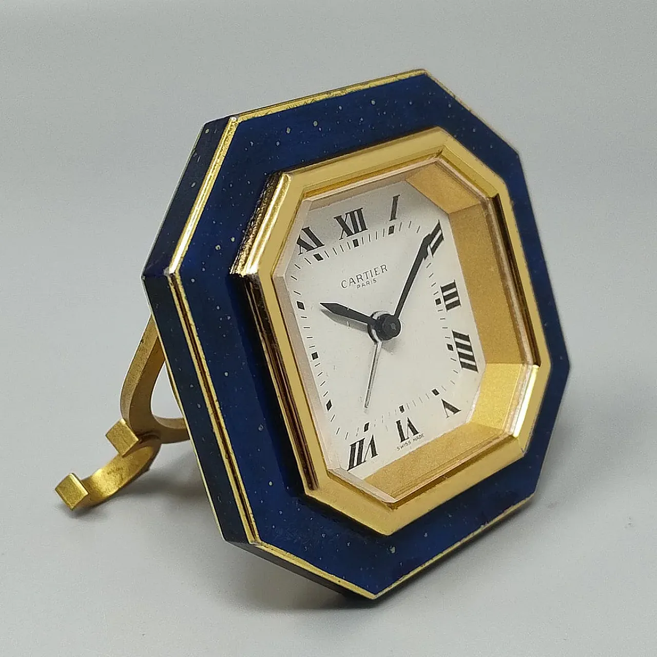 Cartier alarm clock pendulette, 1980s 8