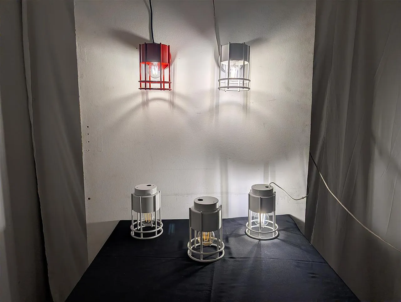 5 applique e plafoniere Martinelli Luce, 1970 2