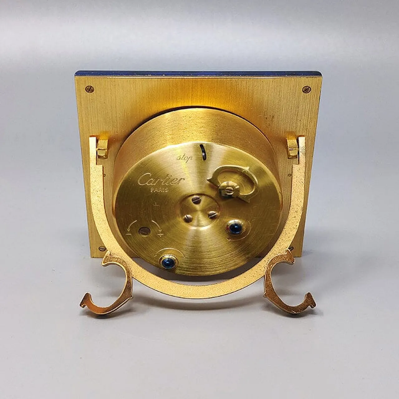 Cartier alarm clock pendulette, 1980s 7