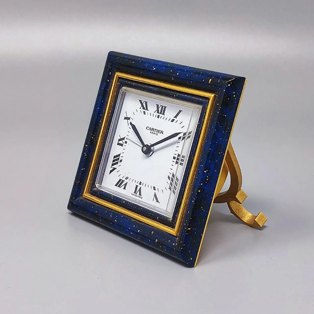 Cartier alarm clock pendulette, 1980s 8