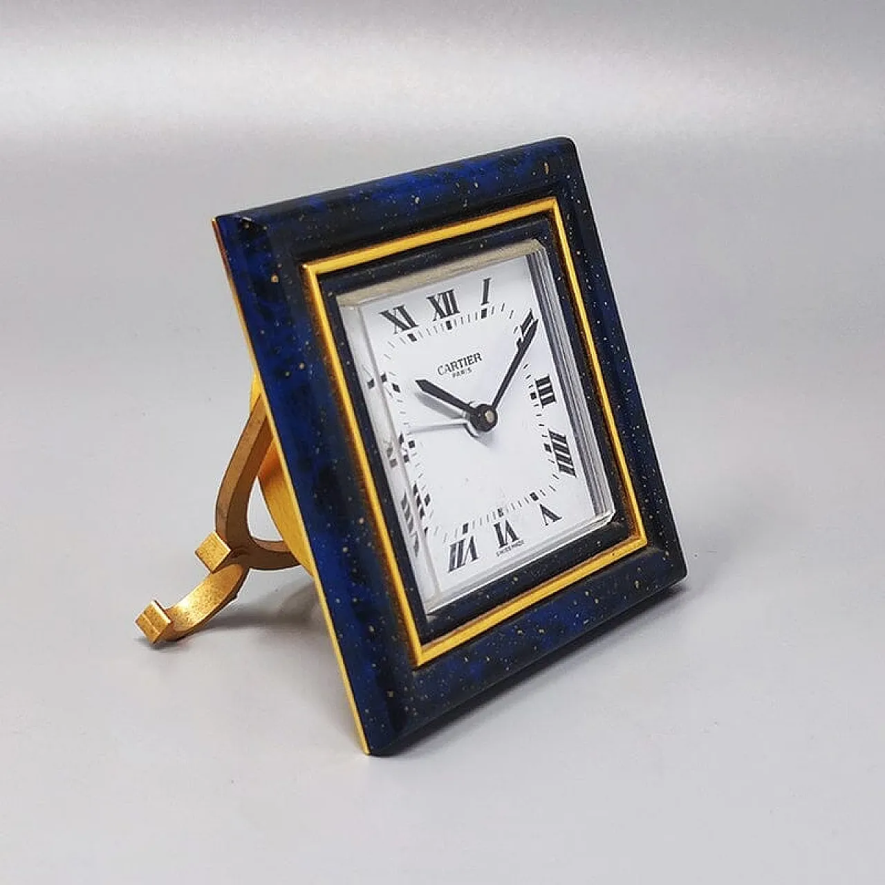 Cartier alarm clock pendulette, 1980s 9