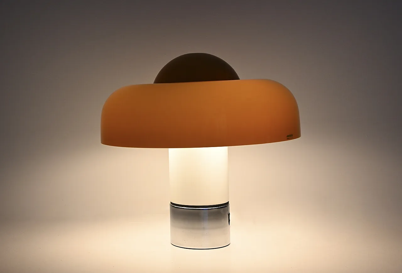 Brumbury Lamp by Luigi Massoni for Harveiluce iGuzzini, 1970s 3