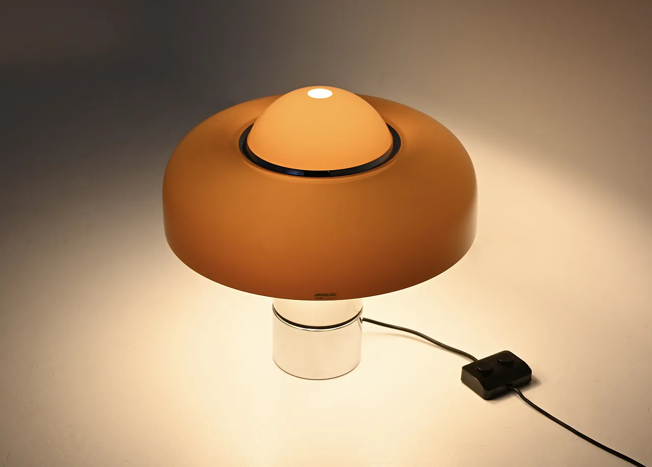 Brumbury Lamp by Luigi Massoni for Harveiluce iGuzzini, 1970s 6