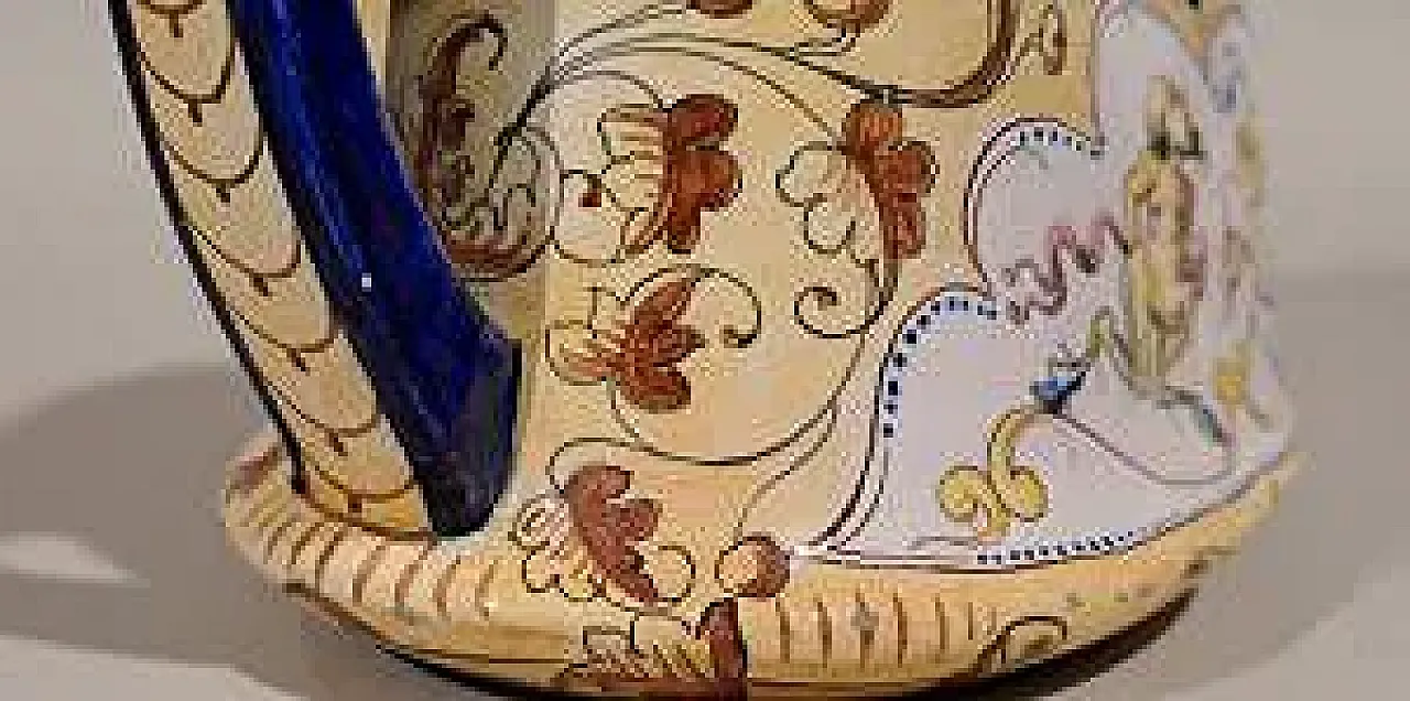 Vasca centrotavola in ceramica, primo '900 2