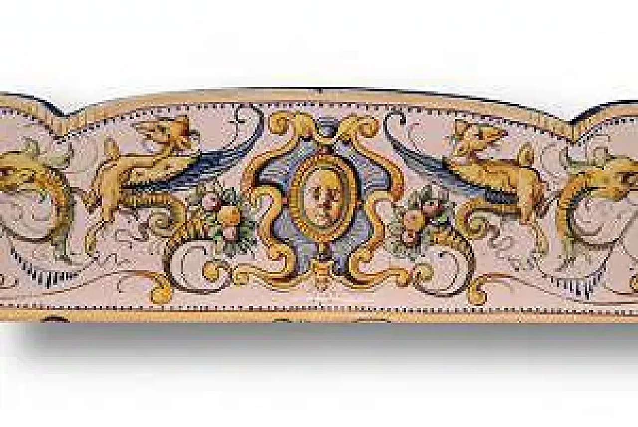 Vasca centrotavola in ceramica, primo '900 3