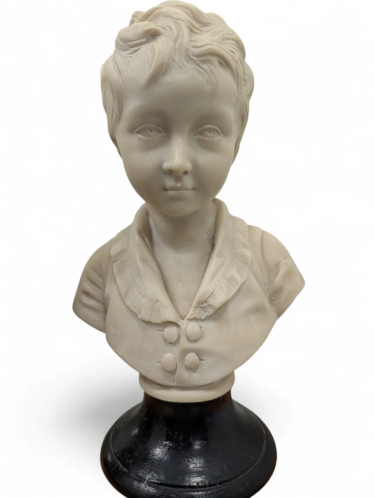 Pair of marble busts of a European child, 19th century 2