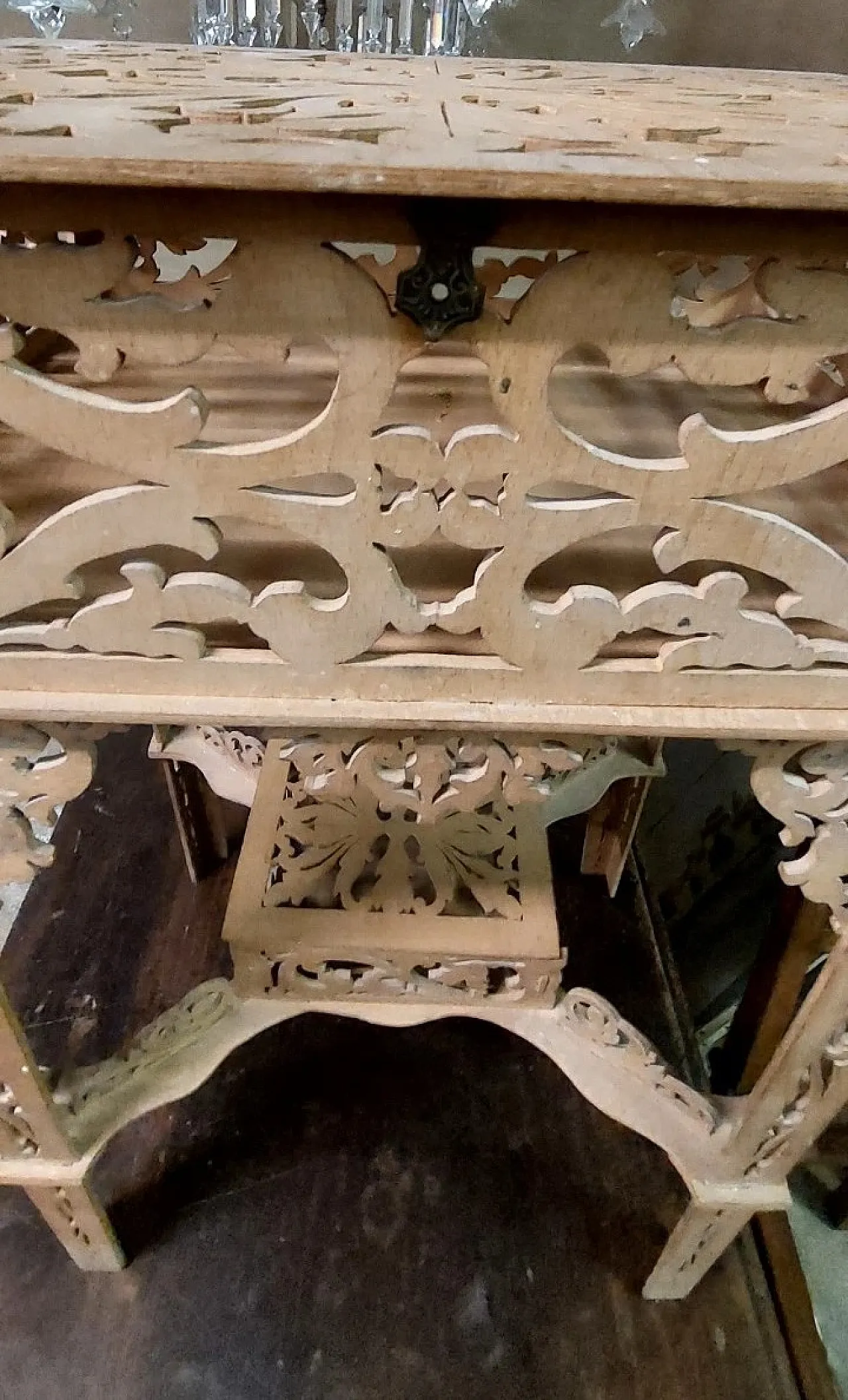 Lavoro in legno traforato di Carlo Amati, primo '900 5