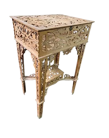 Lavoro in legno traforato di Carlo Amati, primo '900